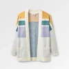 Outlet Passenger Sunsets Recycled Knitted Cardigan Marshmallow