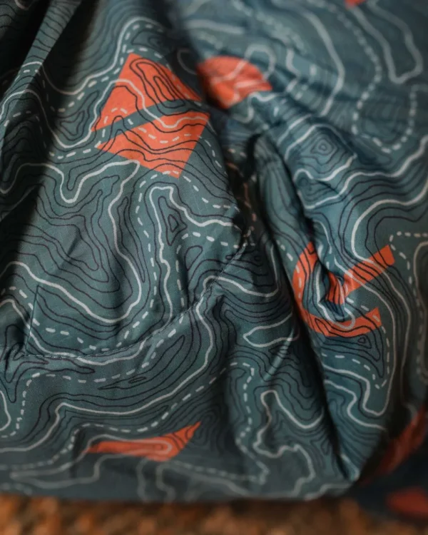 Discount Passenger Twilight Recycled Sleeping Bag Mediterranean Map