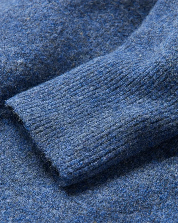 Flash Sale Passenger Vista Recycled Oversized Knitted Jumper Dark Denim