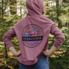 Shop Passenger Wilds Recycled Cotton Hoodie Crushed Berry