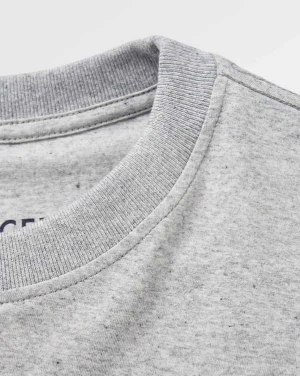 Best Passenger Yuca Recycled Relaxed Fit T-Shirt Grey Marl