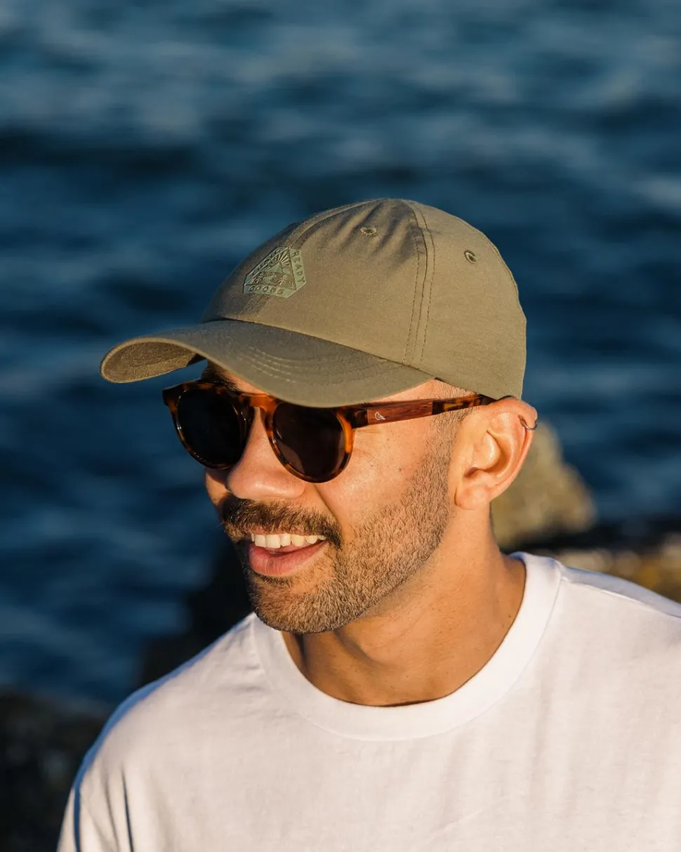 Outlet Passenger Active Recycled 6 Panel Cap Dusty Olive