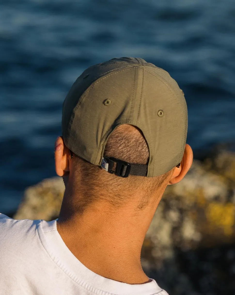 Outlet Passenger Active Recycled 6 Panel Cap Dusty Olive