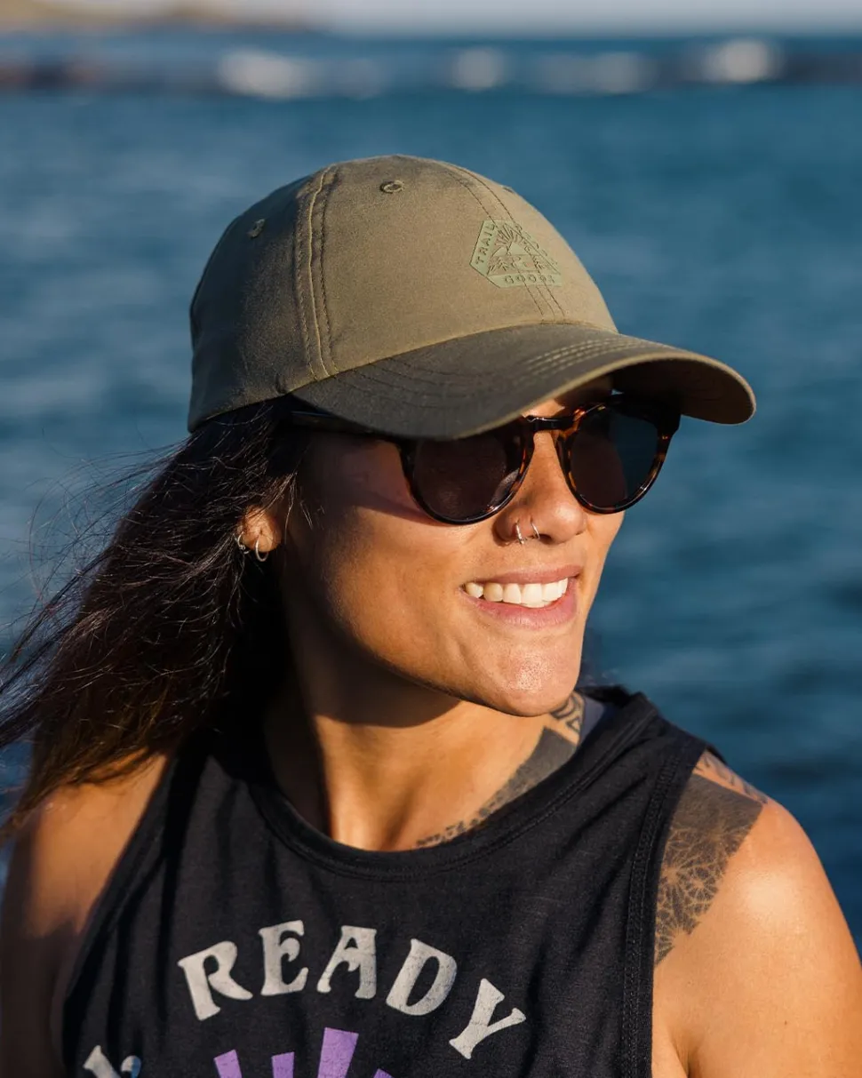 Outlet Passenger Active Recycled 6 Panel Cap Dusty Olive