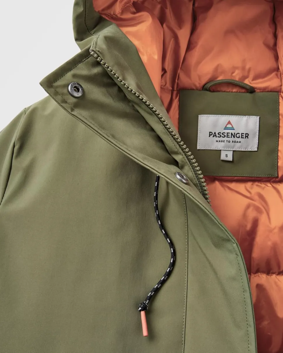 Clearance Passenger Alaska Recycled 2.0 Parka Khaki
