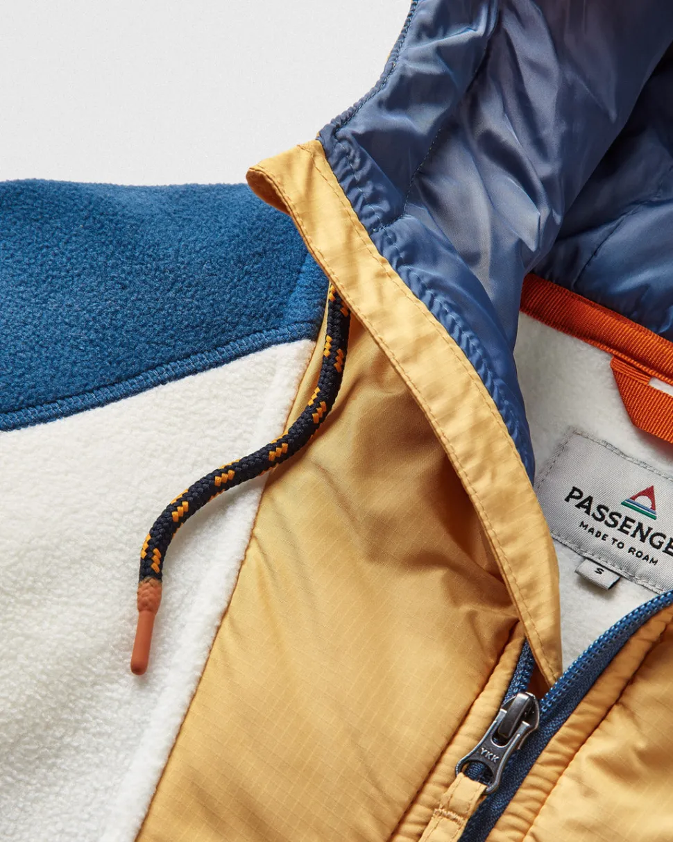 Sale Passenger Alexander Recycled Polar Hooded Fleece Egret