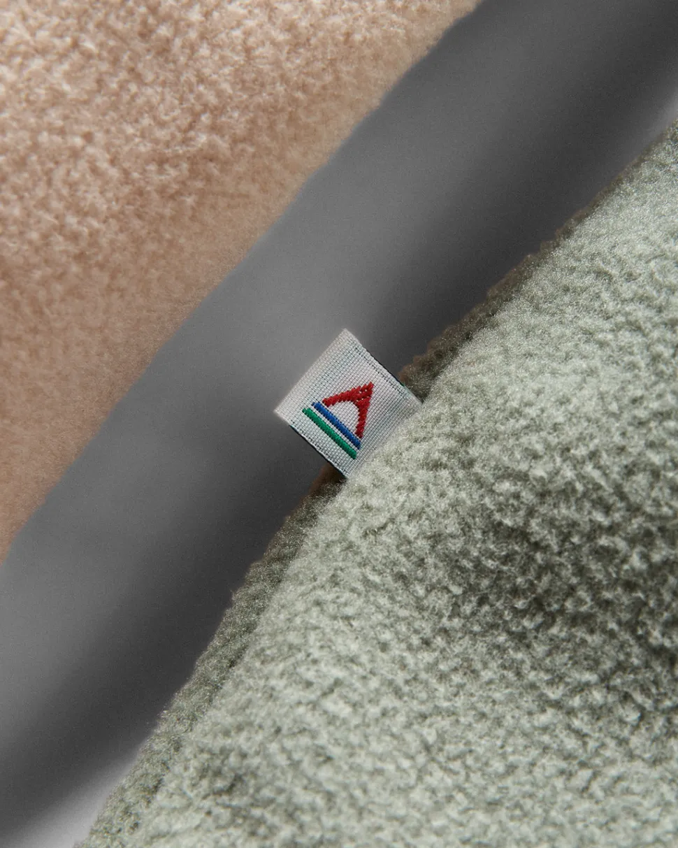 Hot Passenger Alexander Recycled Polar Hooded Fleece Pistachio