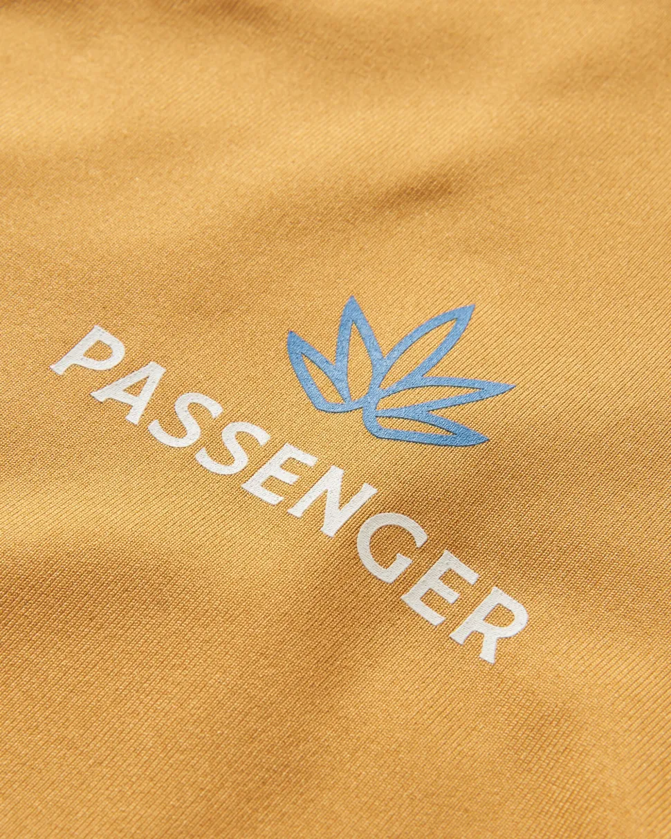 Discount Passenger Align Active Recycled T-Shirt Dusty Ochre