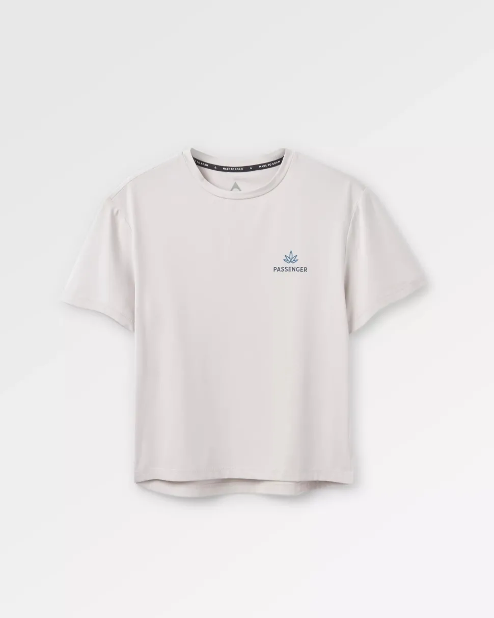 Outlet Passenger Align Active Recycled T-Shirt Vintage White