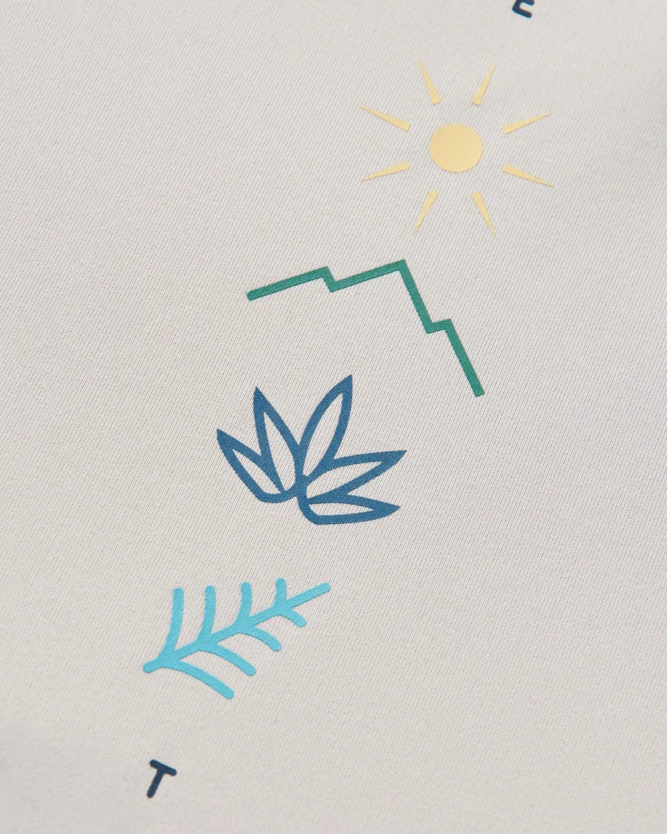 Outlet Passenger Align Active Recycled T-Shirt Vintage White