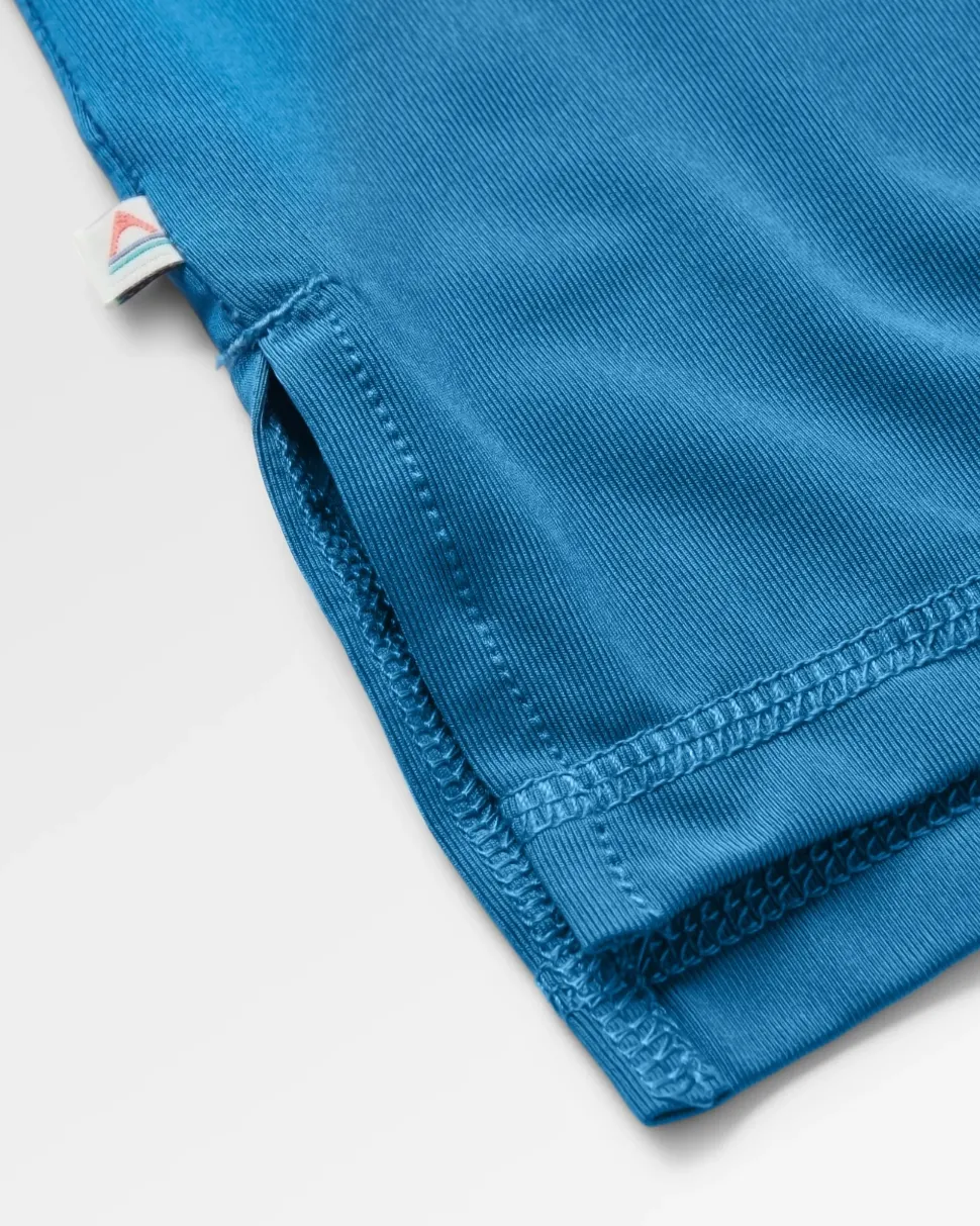 Sale Passenger All Day Active Recycled T-Shirt Blue Steel