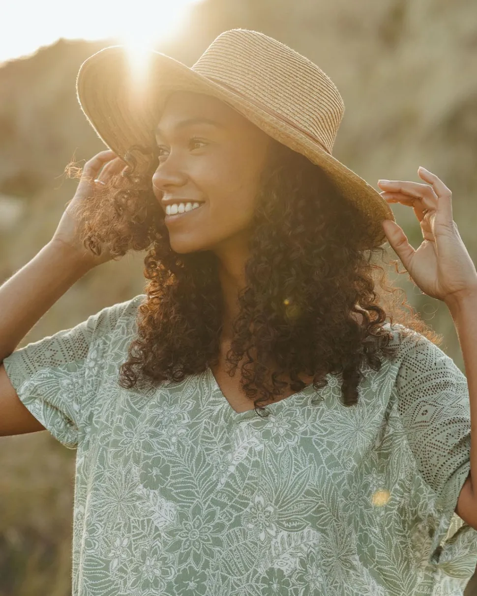 Discount Passenger Ambrose Oversized Dress Pistachio Floral