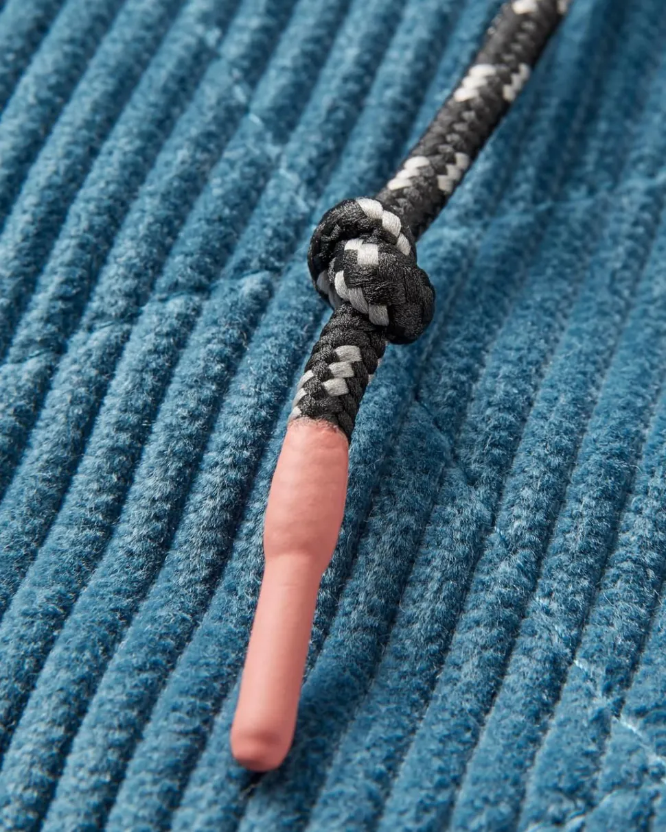 Cheap Passenger Awaken Recycled Deep-Pile Sherpa Fleece Washed Blue