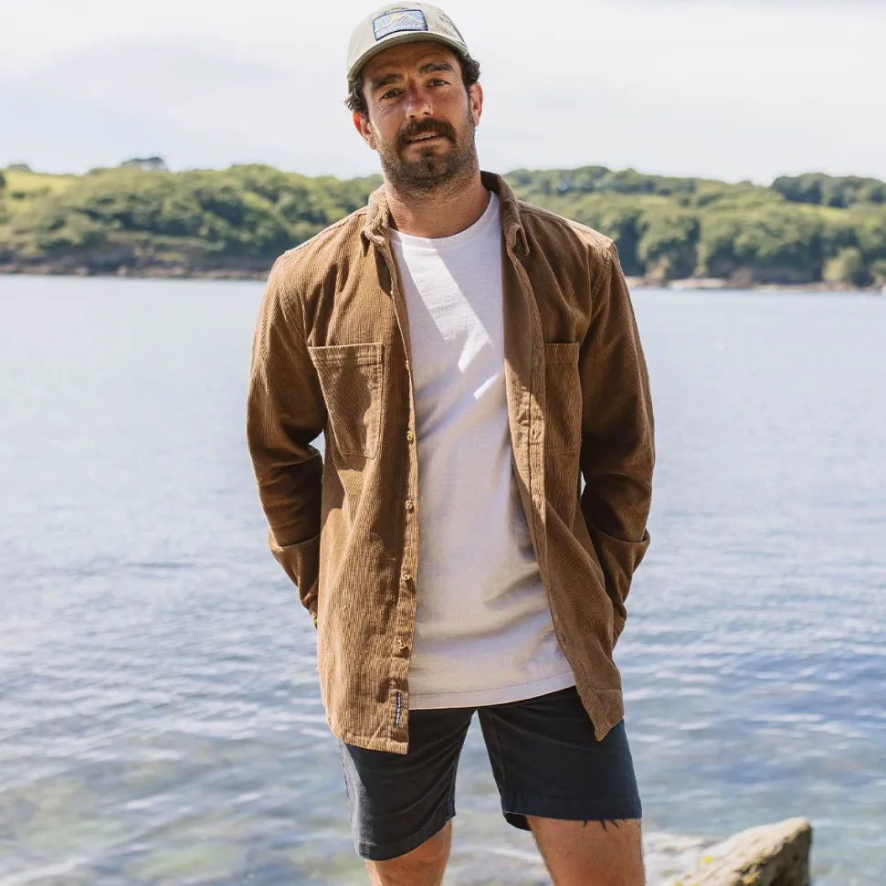 Best Passenger Backcountry Cord Shirt Coconut