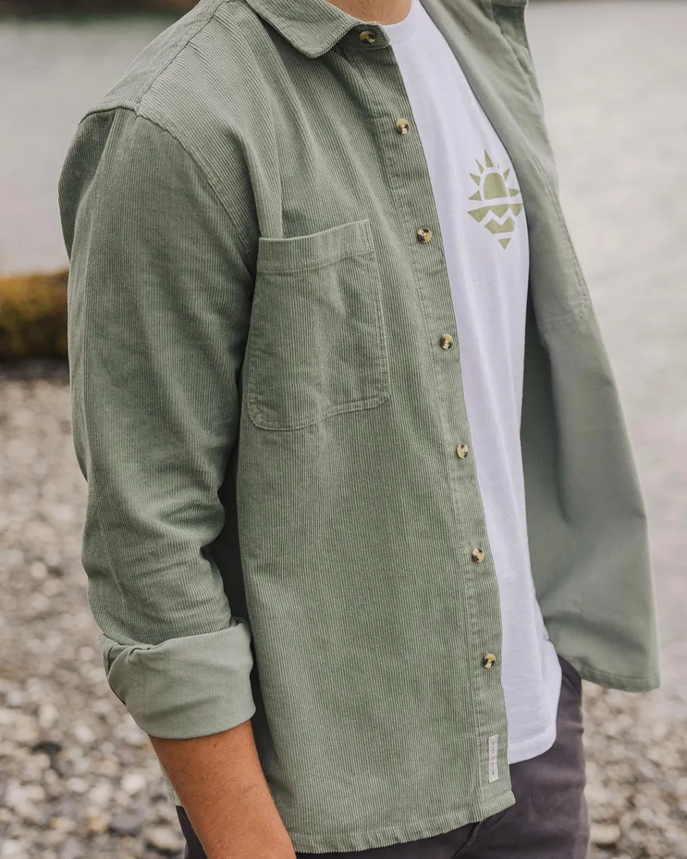 Online Passenger Backcountry Cord Shirt Pistachio