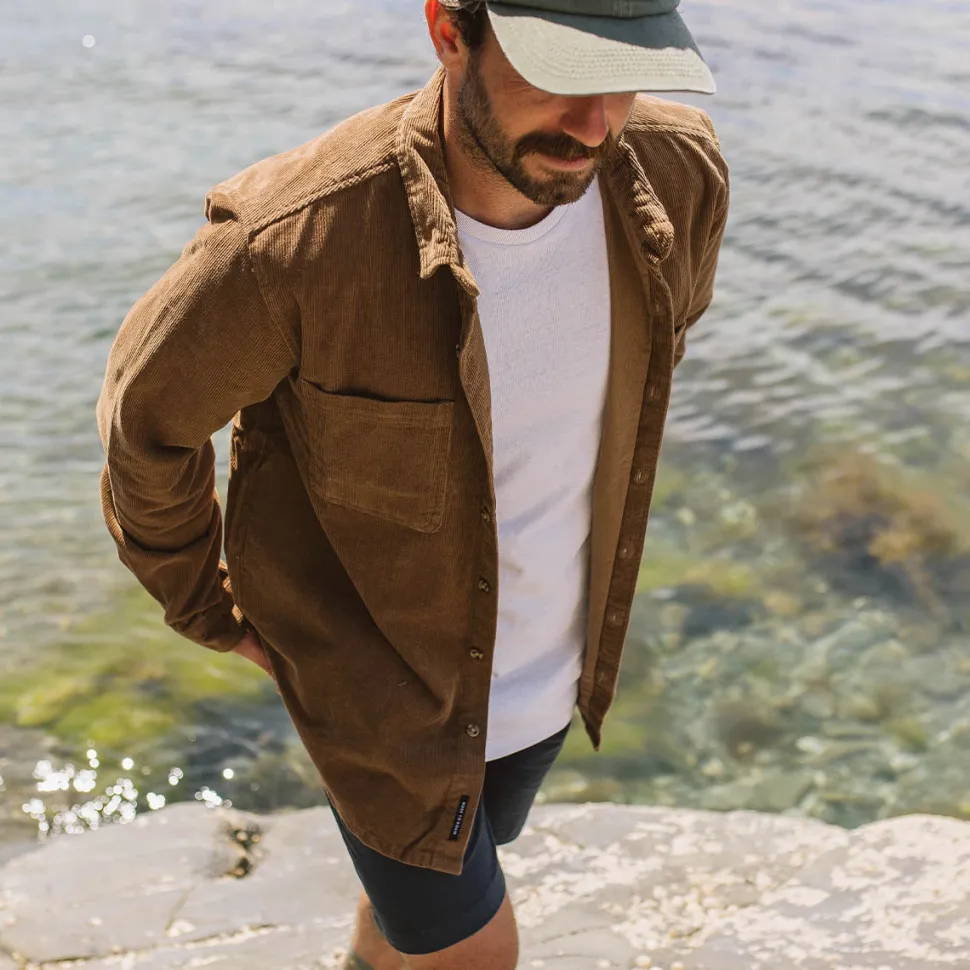 Best Passenger Backcountry Cord Shirt Coconut