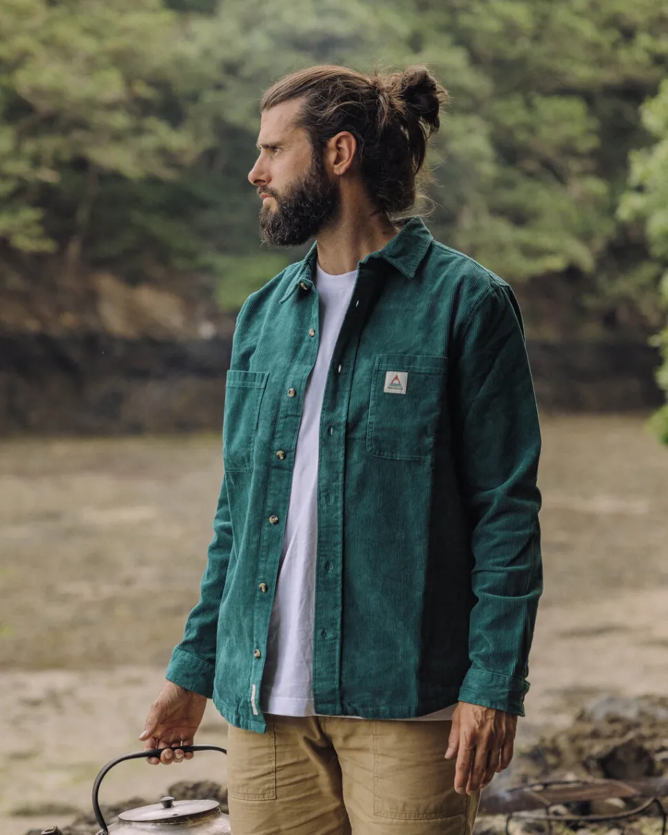 Store Passenger Backcountry Cord Shirt Storm Green