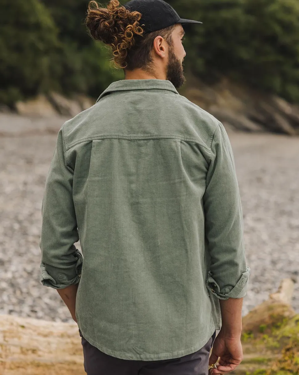Online Passenger Backcountry Cord Shirt Pistachio