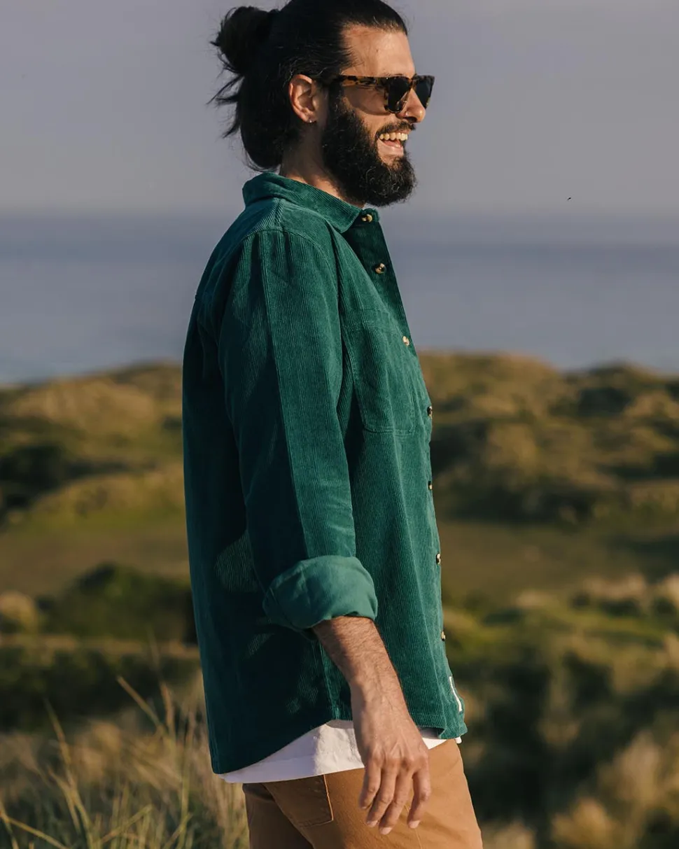 Store Passenger Backcountry Cord Shirt Storm Green