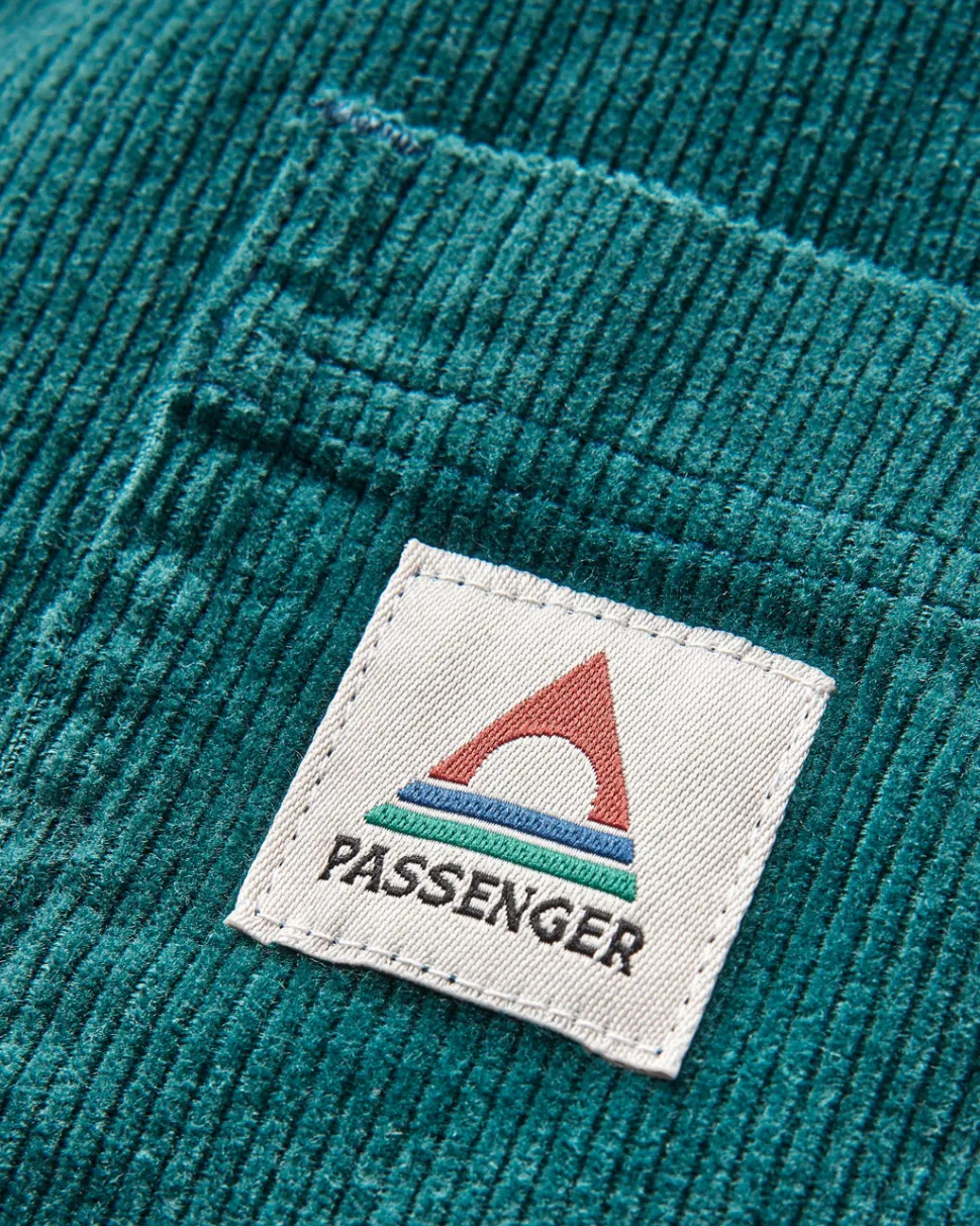 Store Passenger Backcountry Cord Shirt Storm Green
