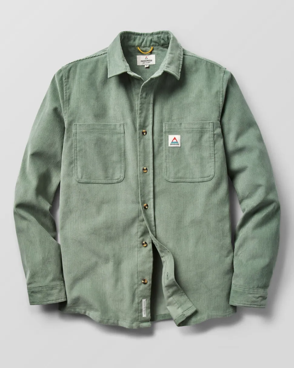 Online Passenger Backcountry Cord Shirt Pistachio
