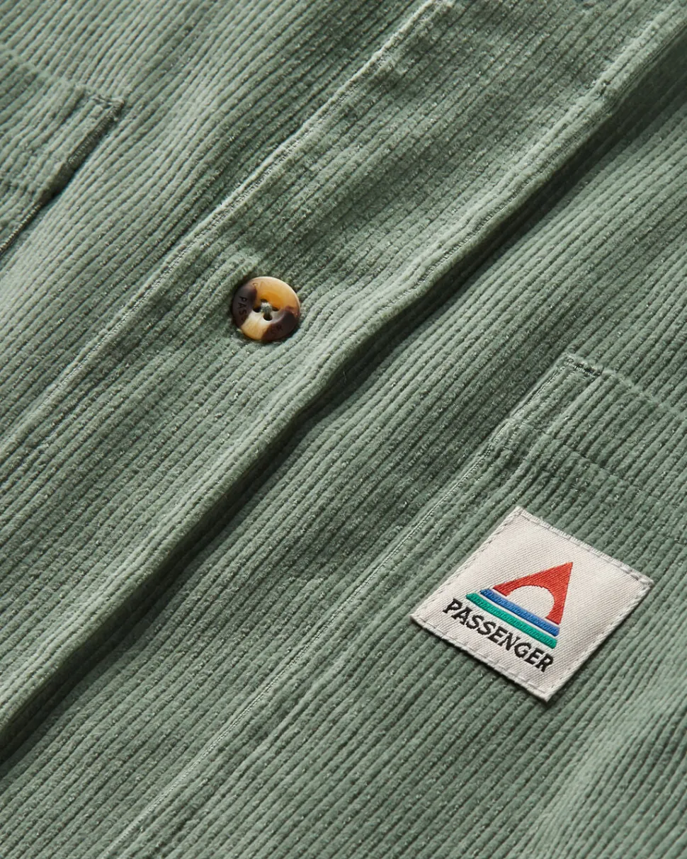 Online Passenger Backcountry Cord Shirt Pistachio