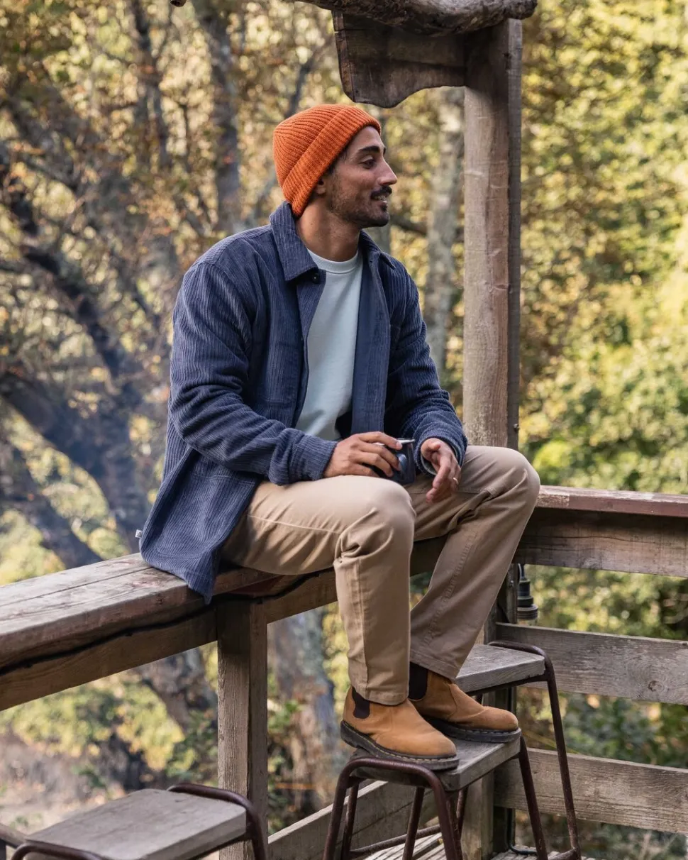 Cheap Passenger Balsa Cord Overshirt Charcoal