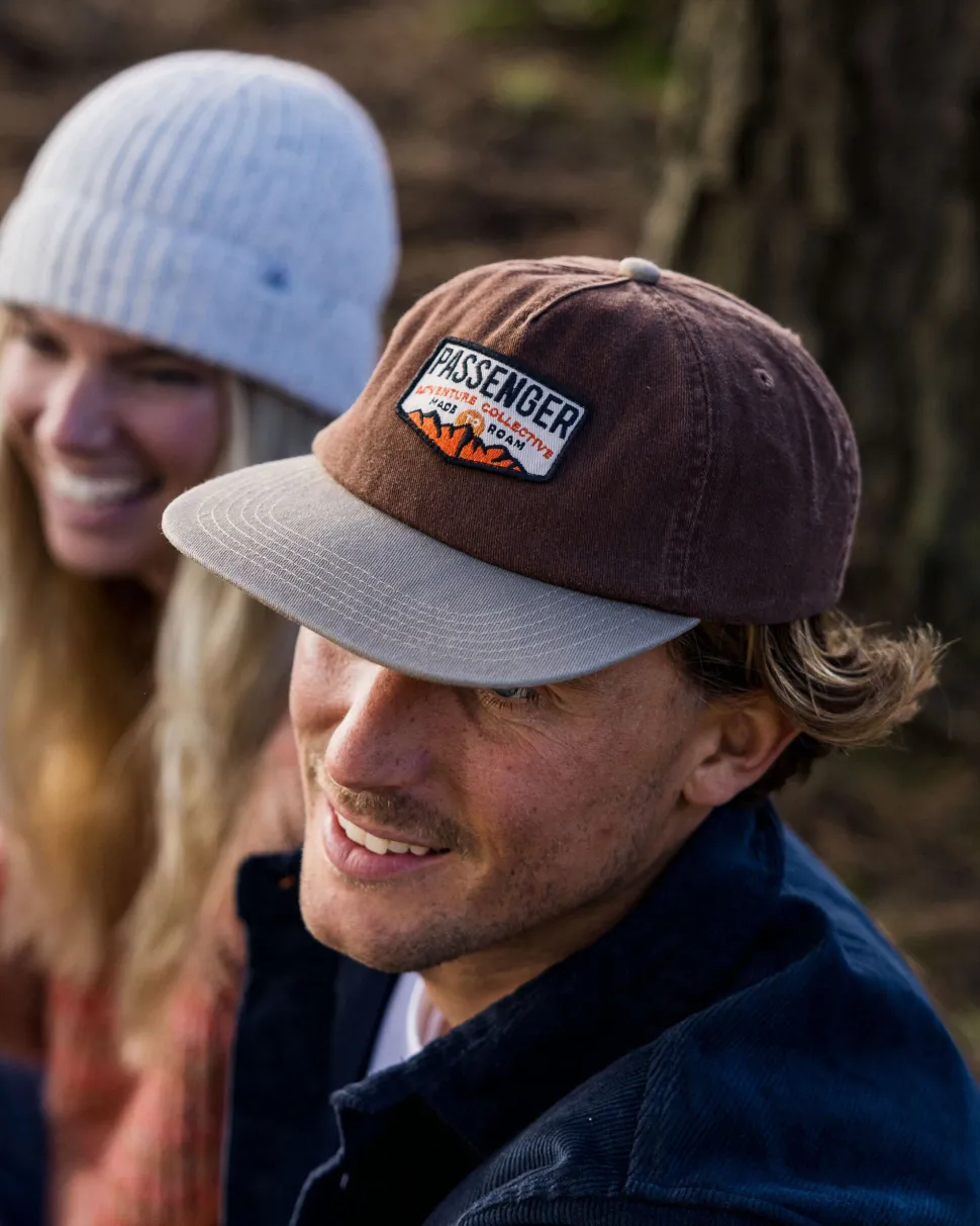 Hot Passenger Barrel Recycled Low Profile Cap Chestnut