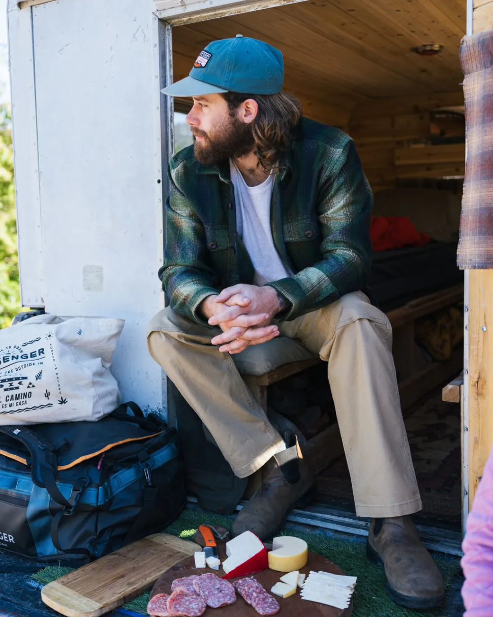 Best Passenger Barren Heavyweight Overshirt Khaki