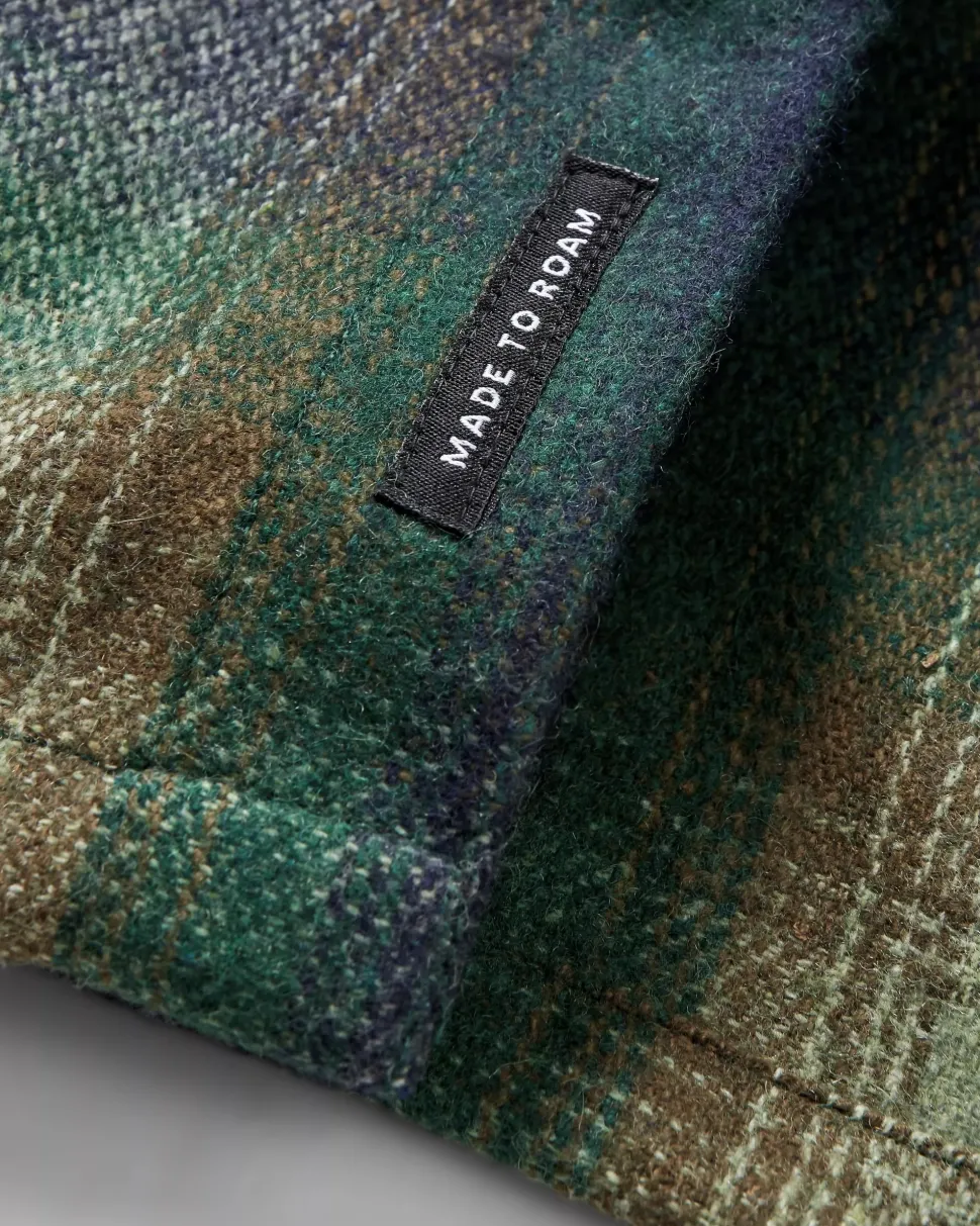 Best Passenger Barren Heavyweight Overshirt Khaki