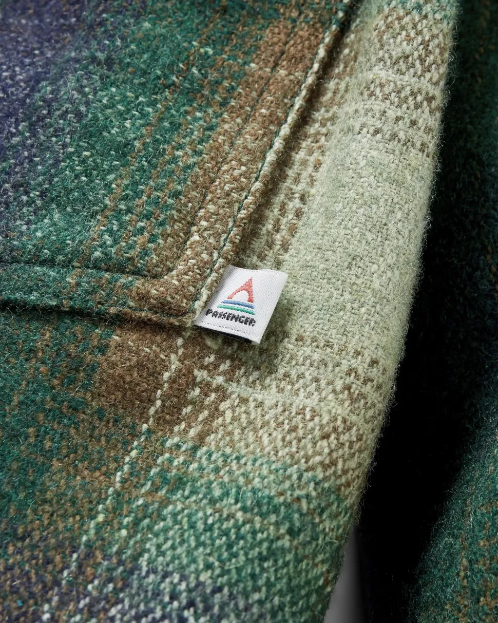 Best Passenger Barren Heavyweight Overshirt Khaki