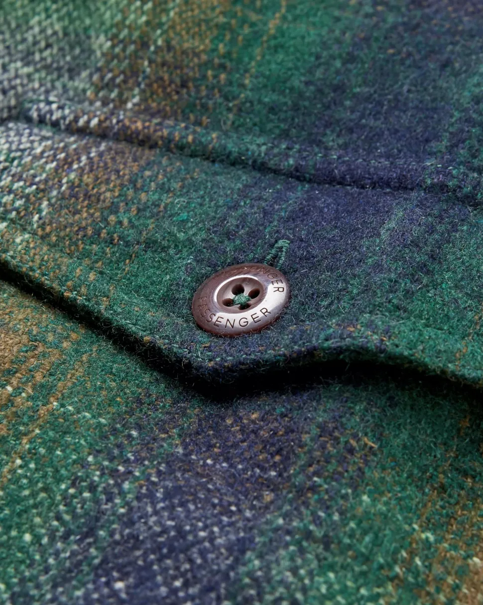 Best Passenger Barren Heavyweight Overshirt Khaki