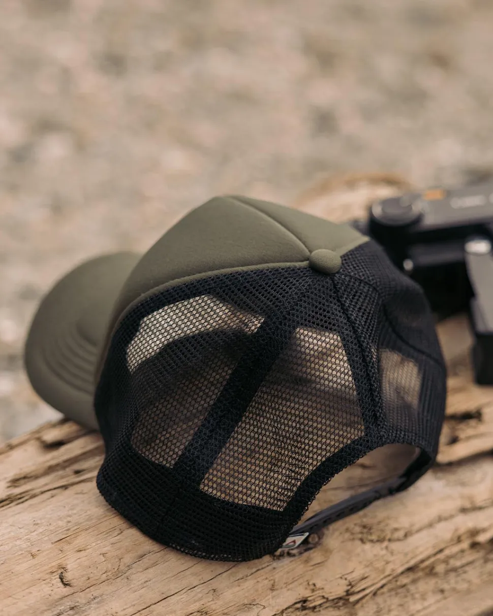 Discount Floris van Bommel Beechey Snapback Trucker Cap Khaki