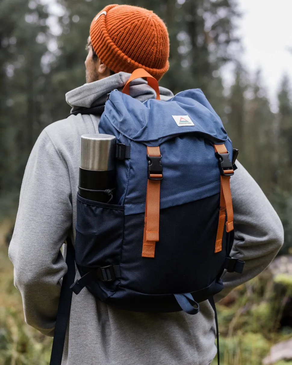 Sale Passenger Boondocker Recycled 26L Backpack Dark Denim/ Deep Navy