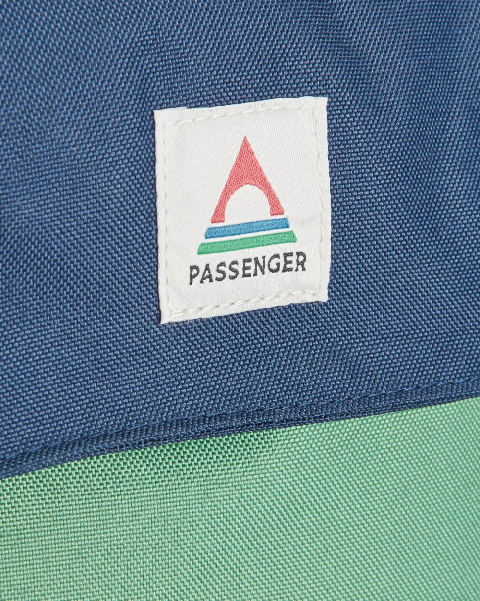 Cheap Passenger Boondocker Recycled 26L Backpack Navy/ Laurel Green/ Blue Haze