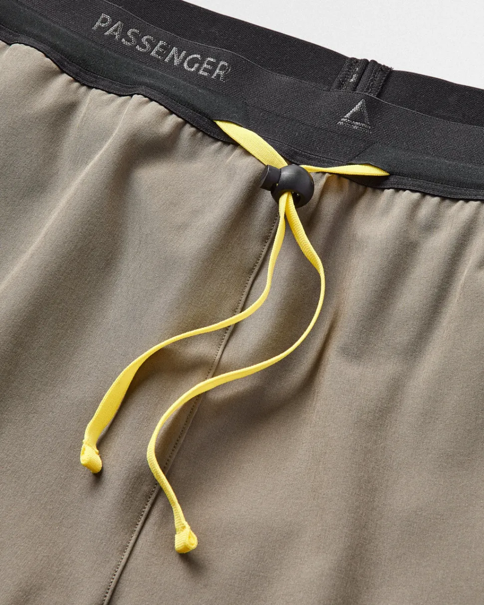 New Passenger Byway Active Recycled Short Dusty Olive