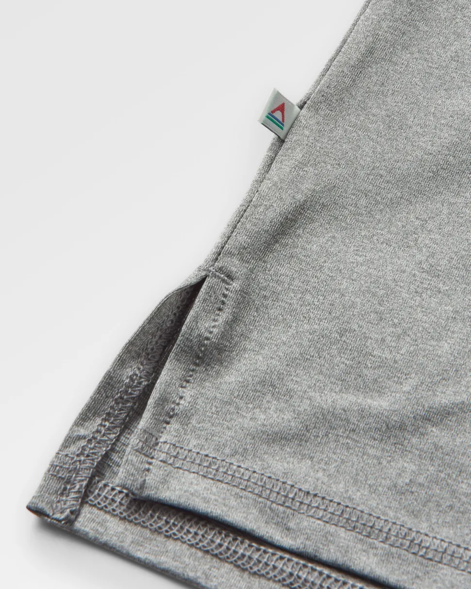 Cheap Passenger Classic Active Recycled Marl LS T-Shirt Grey Marl