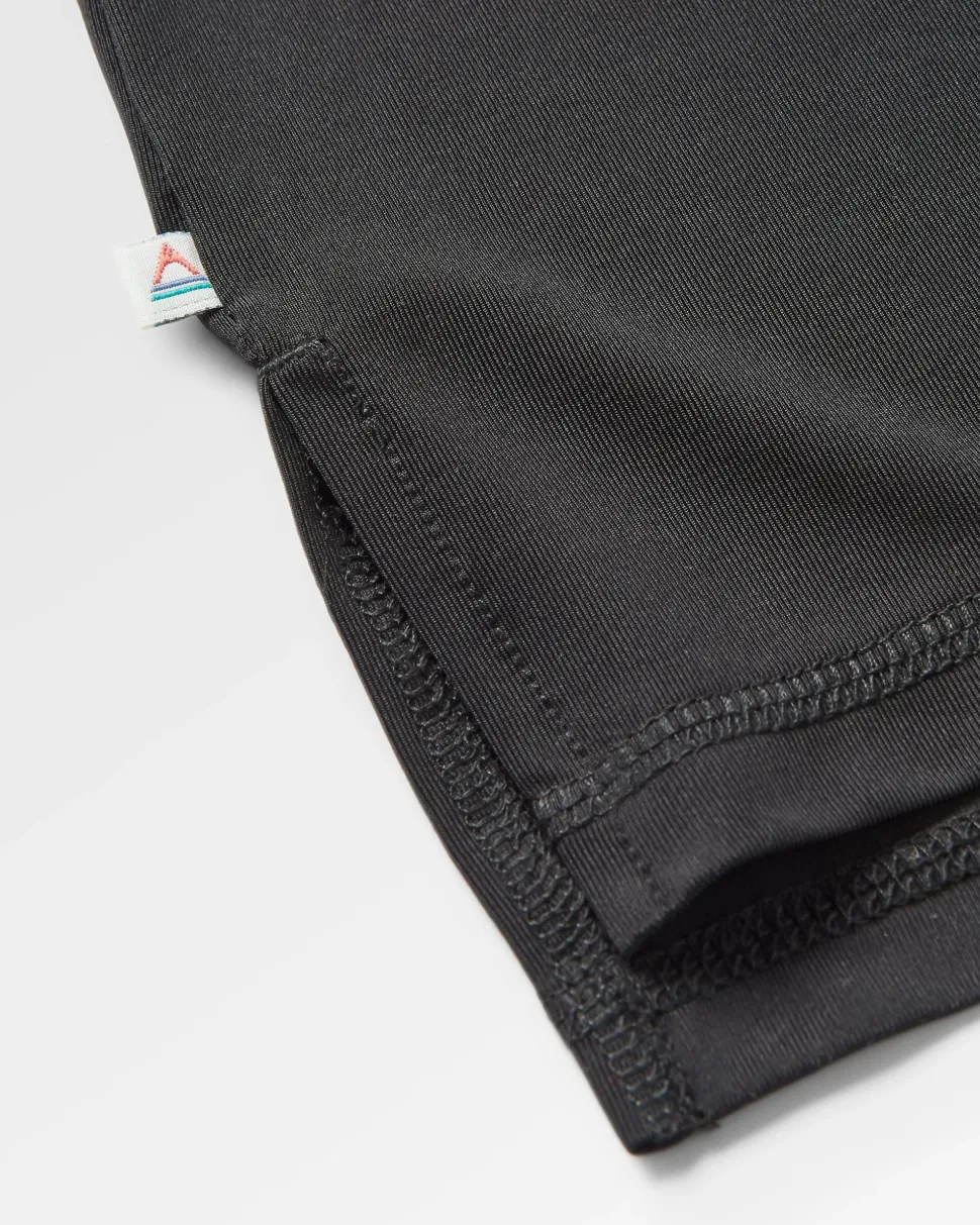 Fashion Passenger Classic Active Recycled T-Shirt Solid Black