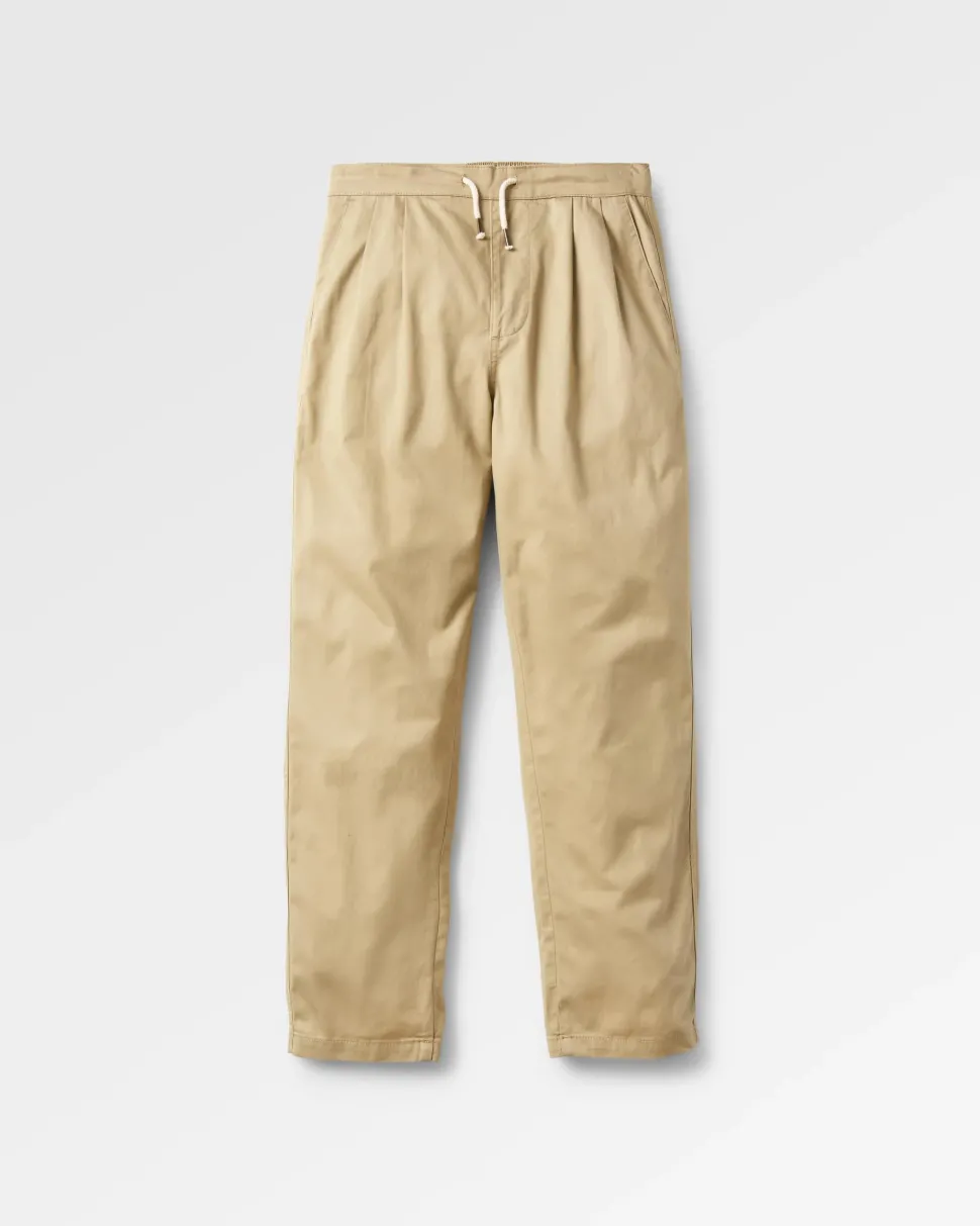 Discount Passenger Compass Elasticated Waist Pants Biscuit