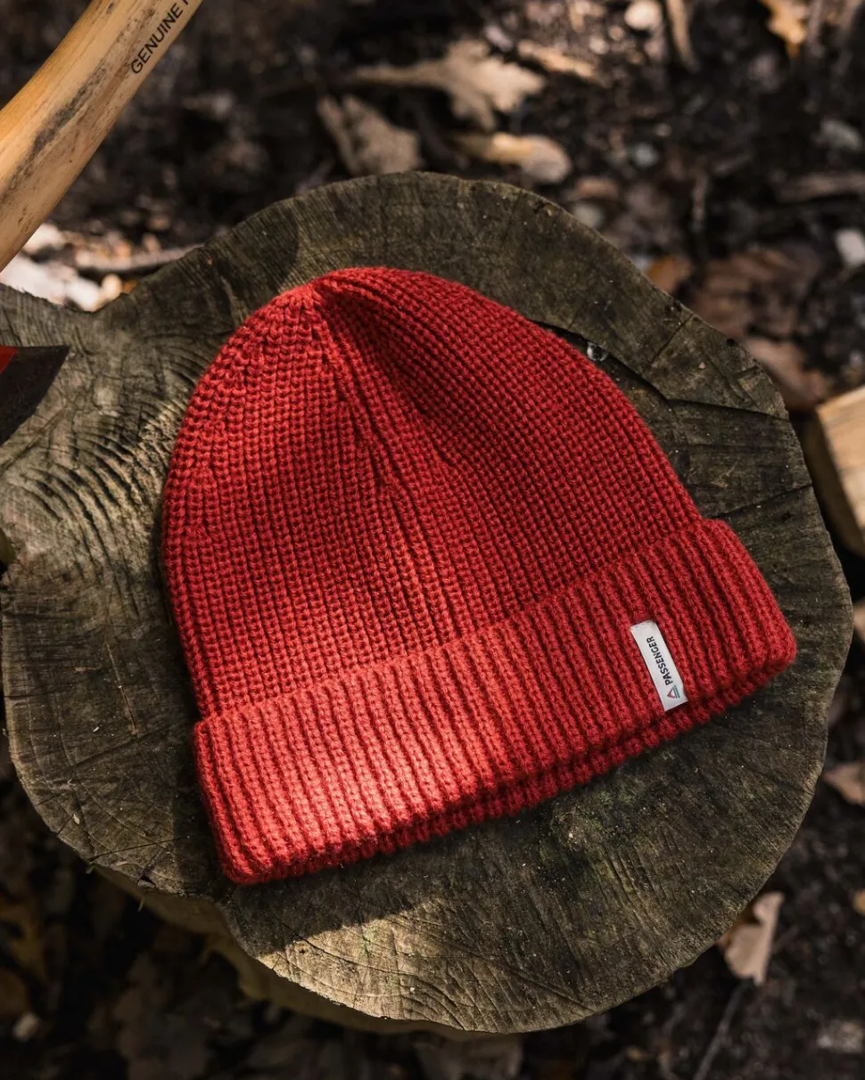 Discount Floris van Bommel Compass Recycled 2.0 Beanie Cardinal