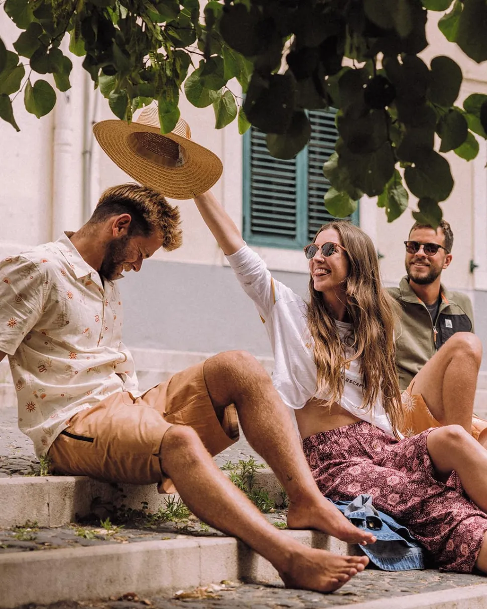 Online Passenger Cove Organic Cotton Short Sleeve Shirt Taco Time Birch