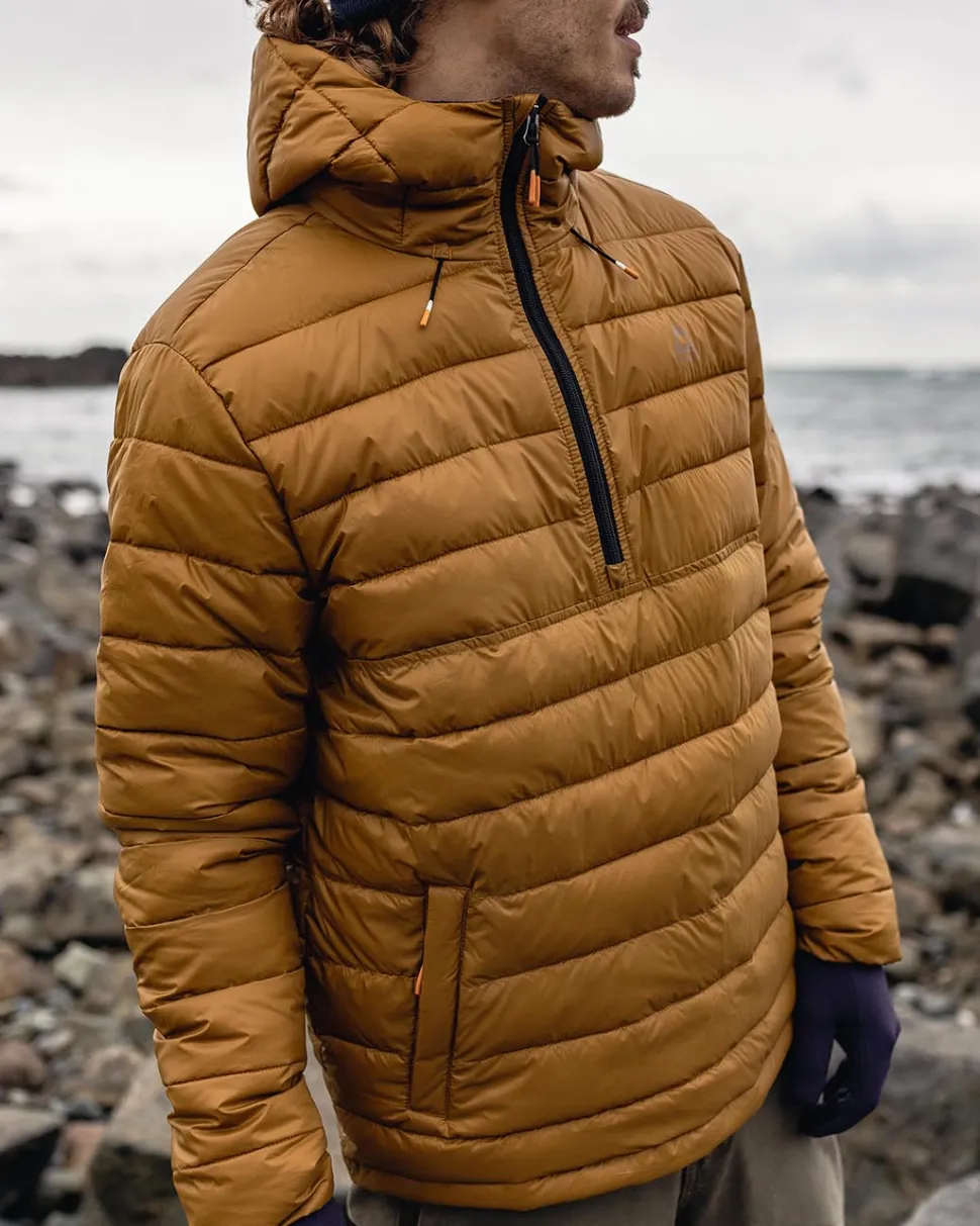 Best Sale Passenger Crest Recycled Insulated Jacket Golden Brown