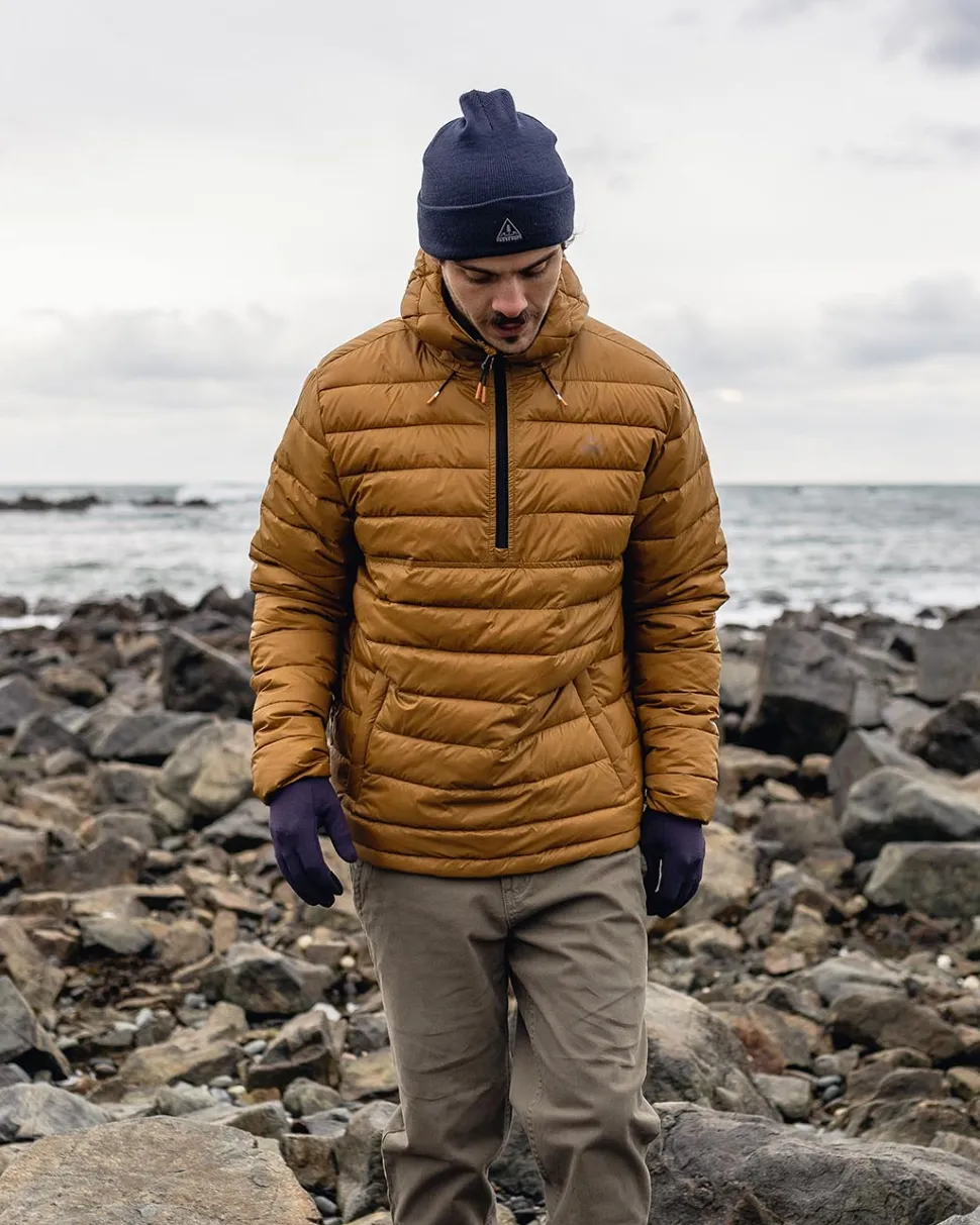 Best Sale Passenger Crest Recycled Insulated Jacket Golden Brown