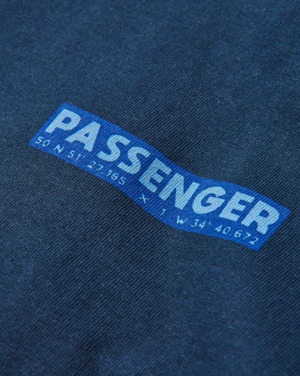 Best Sale Passenger Distance Recycled Relaxed Fit LS T-Shirt Deep Navy