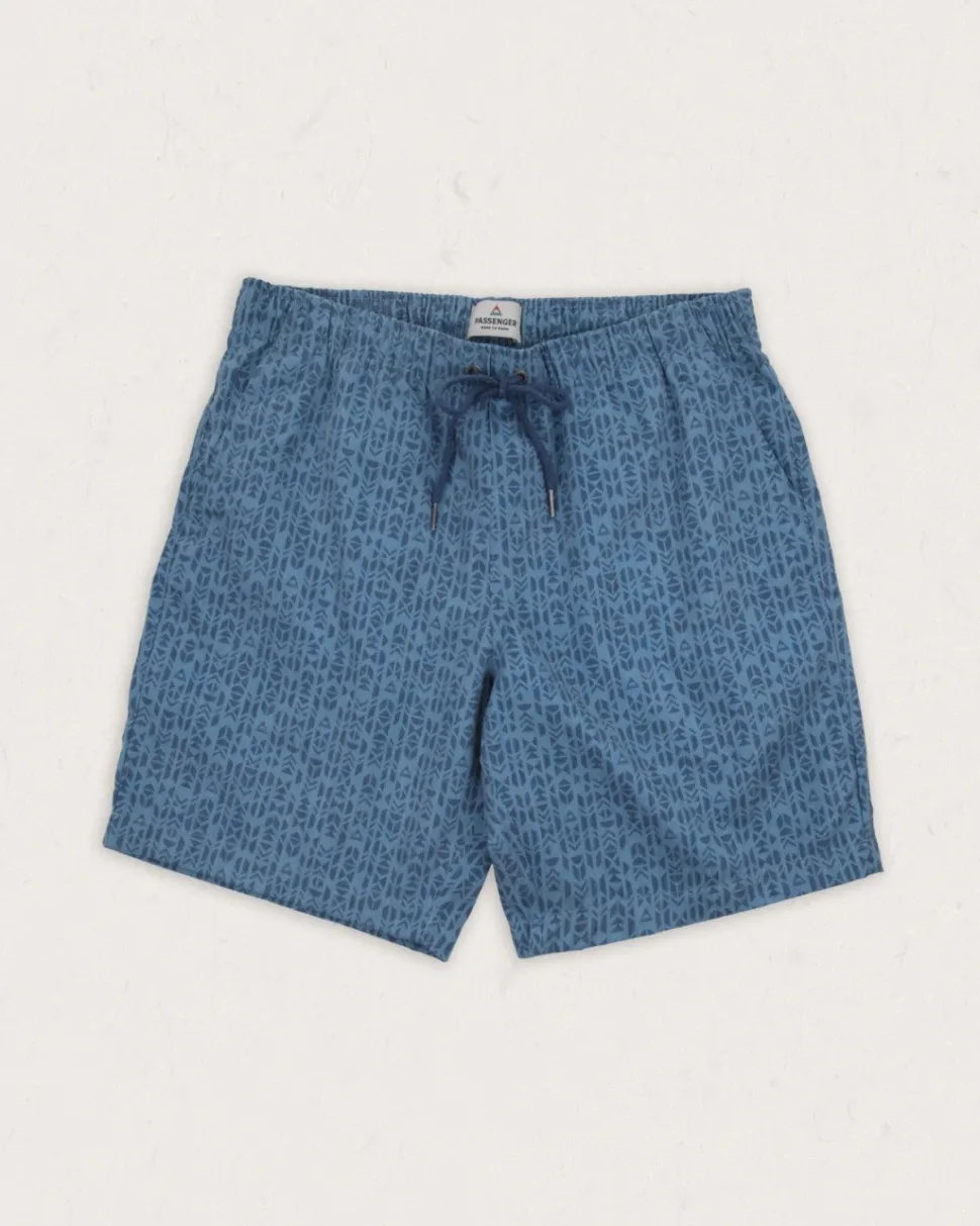 Store Floris van Bommel Drifter Walk Short Blue Mini Geo
