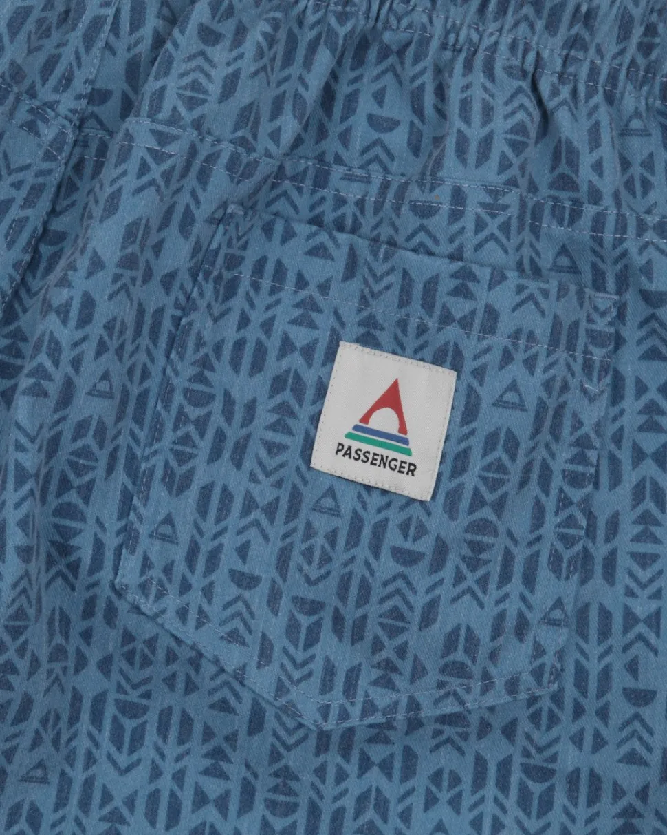 Store Floris van Bommel Drifter Walk Short Blue Mini Geo