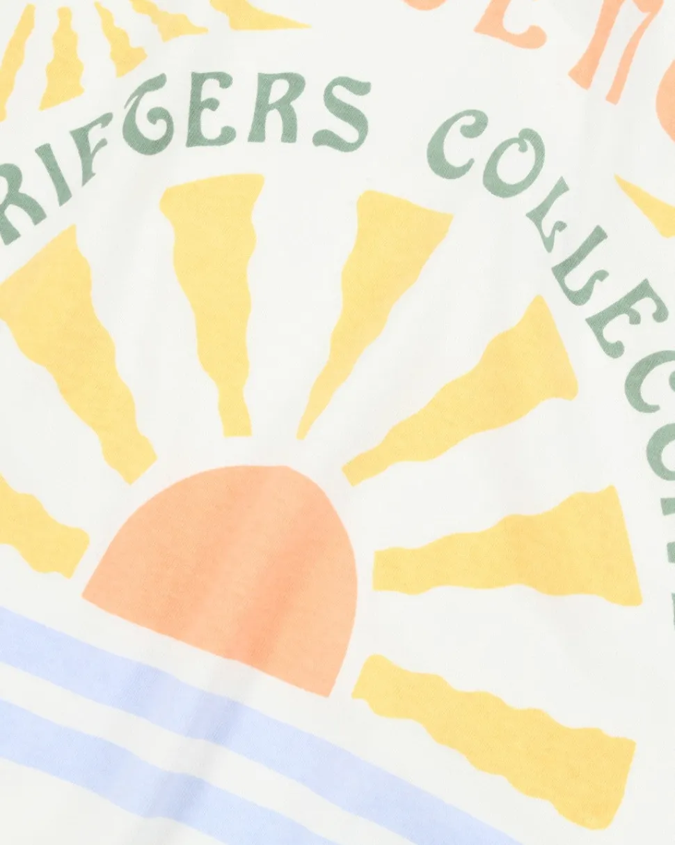 Outlet Passenger Drifters Oversized Recycled Cotton T-Shirt White