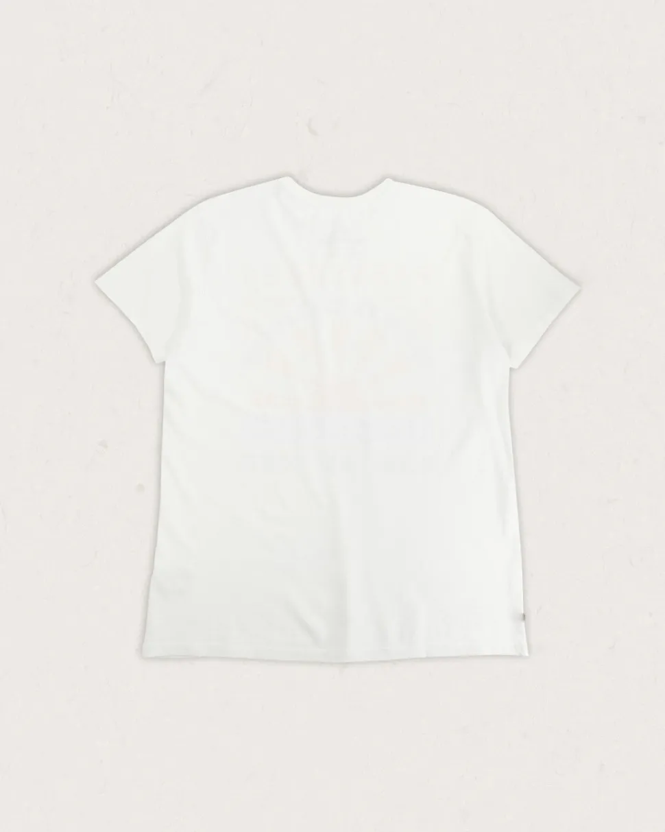 Outlet Passenger Drifters Oversized Recycled Cotton T-Shirt White