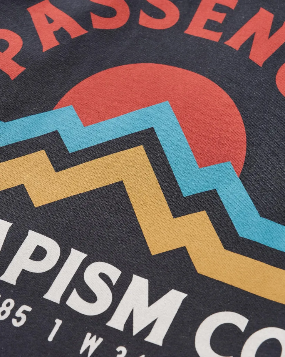 New Passenger Dumont Organic Relaxed Fit T-Shirt Black