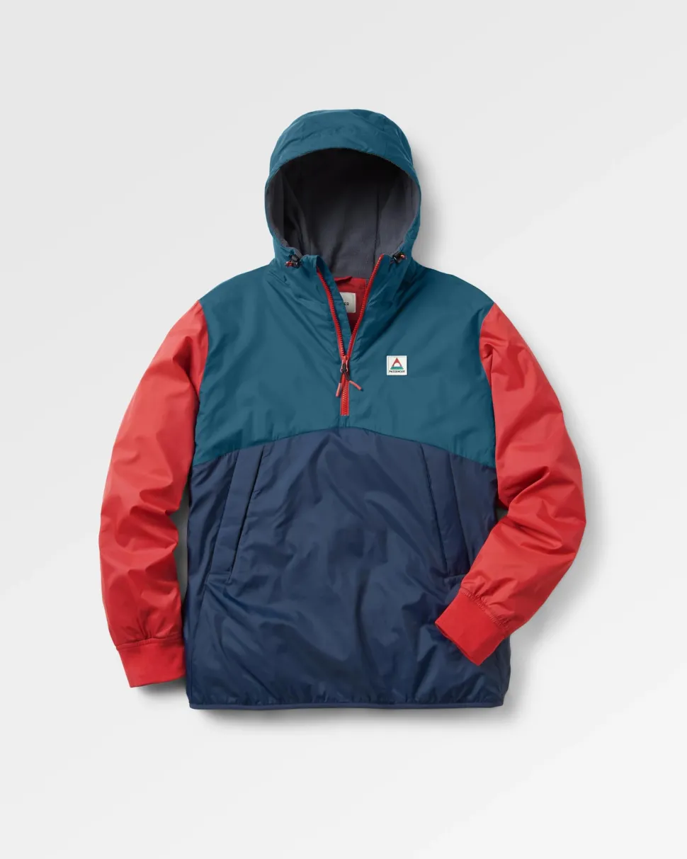 Discount Passenger Dusk Recycled Insulated Jacket Blue Steel